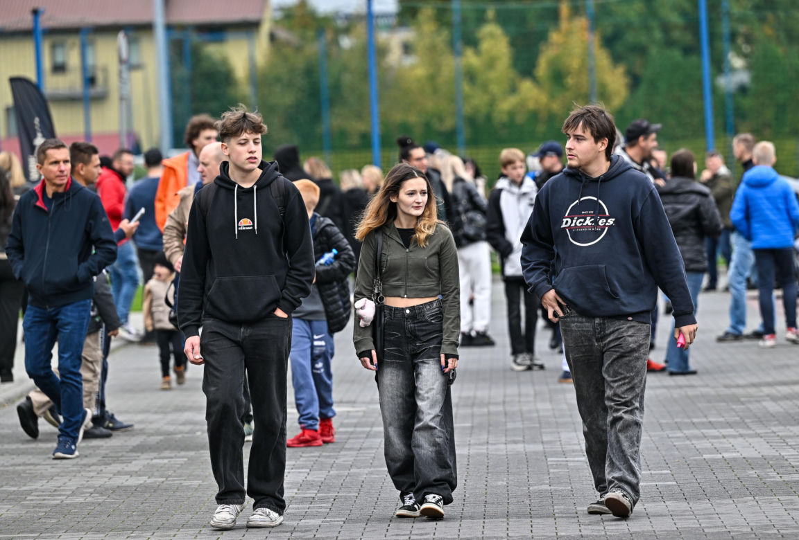 Serca na kołach. Akcja charytatywna na stadionie w Tychach