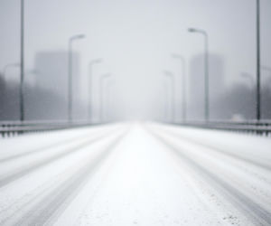 Łomża sparaliżowana. Co zaskoczyło kierowców w środku zimy?