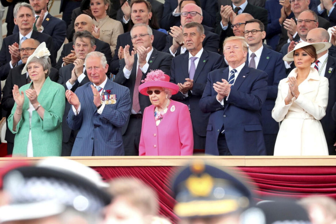 Trump u królowej był królem gaf! Teraz się poprawi?