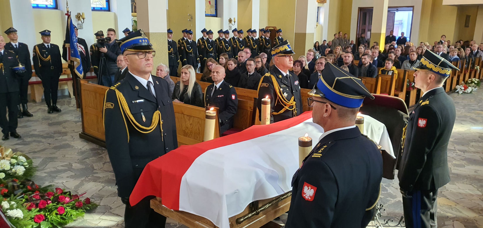 Pogrzeb 36-letniego strażaka z Grudziądza [ZDJĘCIA]