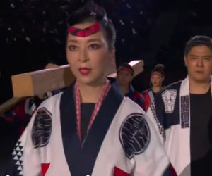 Defilada Polaków podczas ceremonii otwarcia Tokio 2020