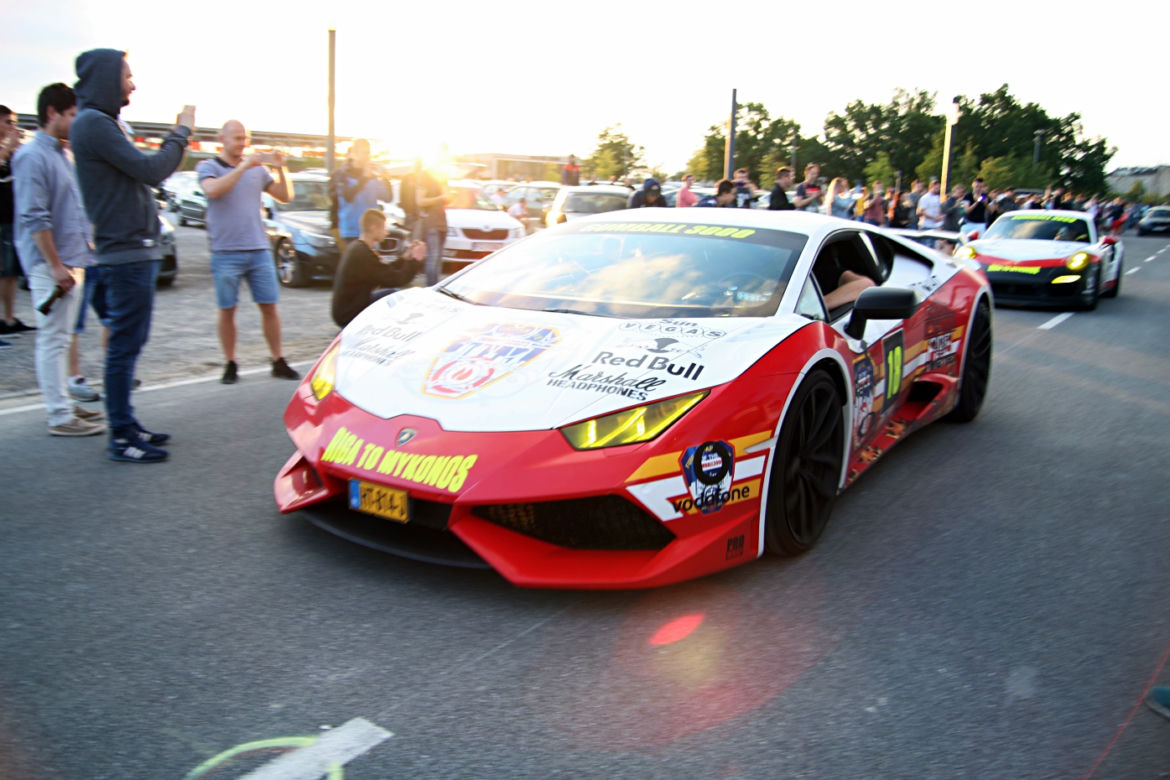 Gumball 3000 2017 w Polsce, Warszawa Stadion Narodowy