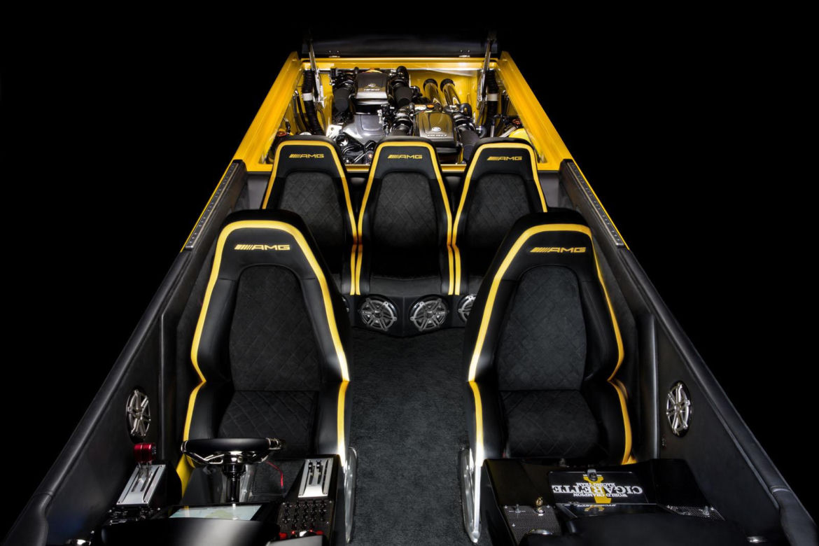 Cigarette Racing 50' Marauder GT S - łódź inspirowana Mercedesem AMG GT
