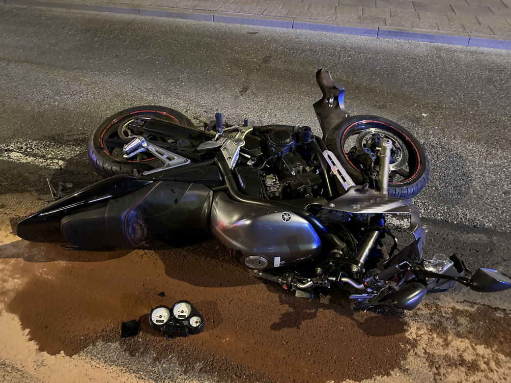 Śmiertelny wypadek na Bazyliańskiej. Nie żyje motocyklista