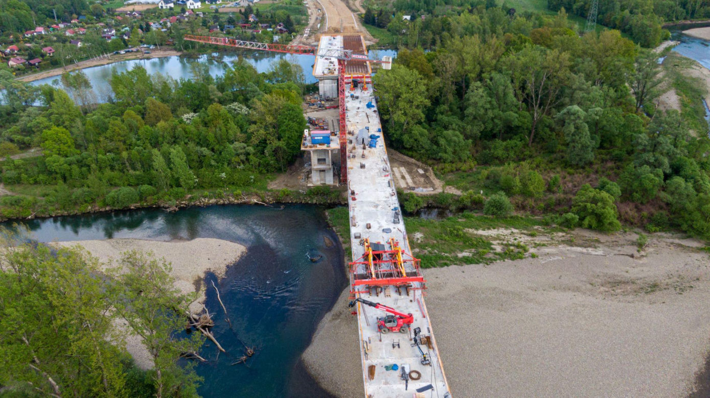 Budowa obwodnicy Oświęcimia - zdjęcia maj 2024