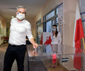 Wybory 2020. Robert Biedroń zagłosował