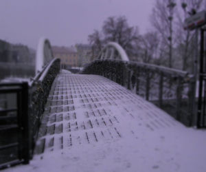 Bydgoszcz w śniegu