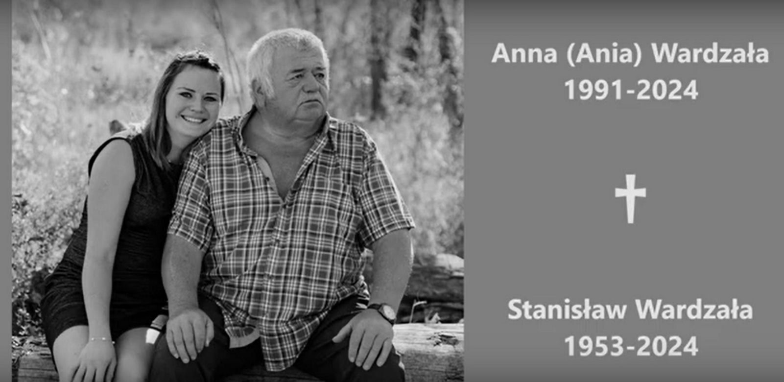 Polacy z Kanady pożegnali Anię i jej ojca
