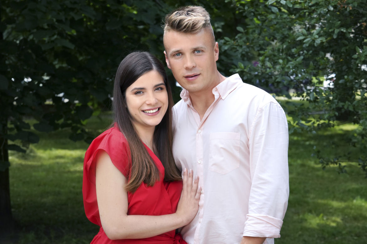 Barwy szczęścia, odc. 2540: Agata (Natalia Zambrzycka), Patryk (Konrad Skolimowski)