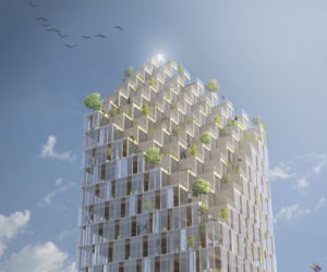 Architektura świata. Pierwszy na świecie wieżowiec z drewna projektu C.F. Moller