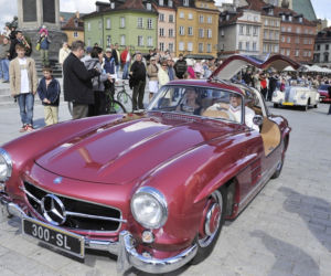Parada Mercedesów w Warszawie 