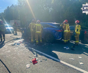 Wypadek na S1 zakończył się tragedią. 52-latek zmarł w szpitalu