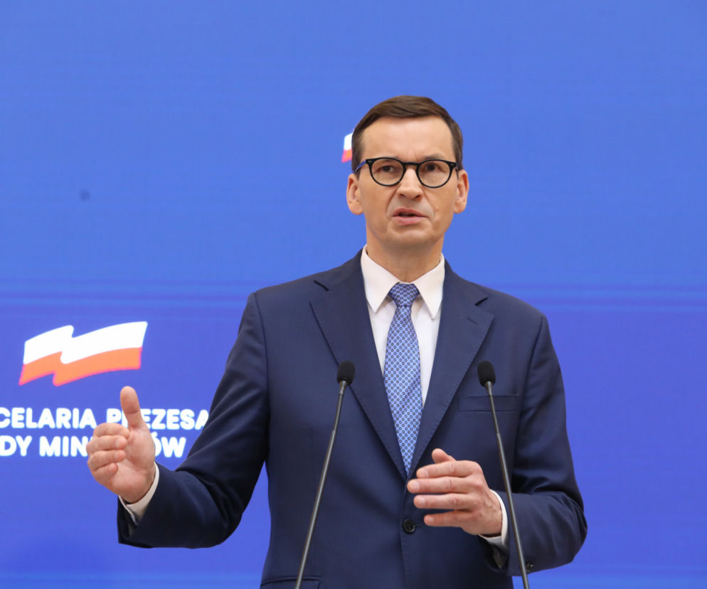 Konferencja premiera Mateusza Morawieckiego