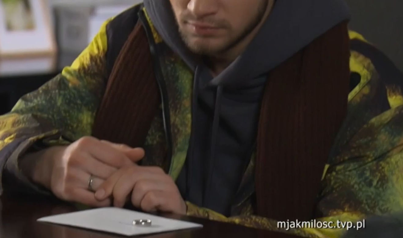 M jak miłość, odc. 1594: Mateusz (Krystian Domagała)