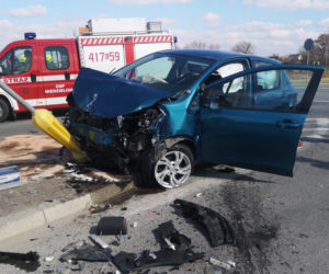 Rozbite auta i ranni na drodze. Wypadek w gminie Szczurowa [ZDJĘCIA]