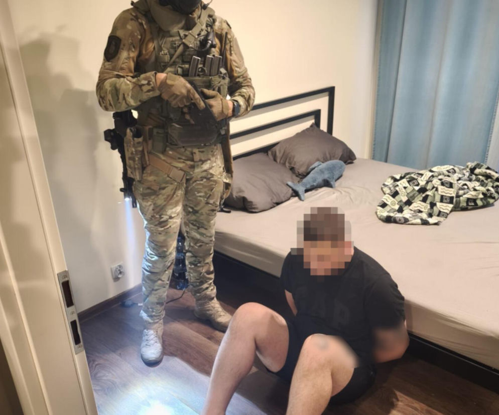 Napad w garażu podziemnym. Związali go i wywieźli do lasu