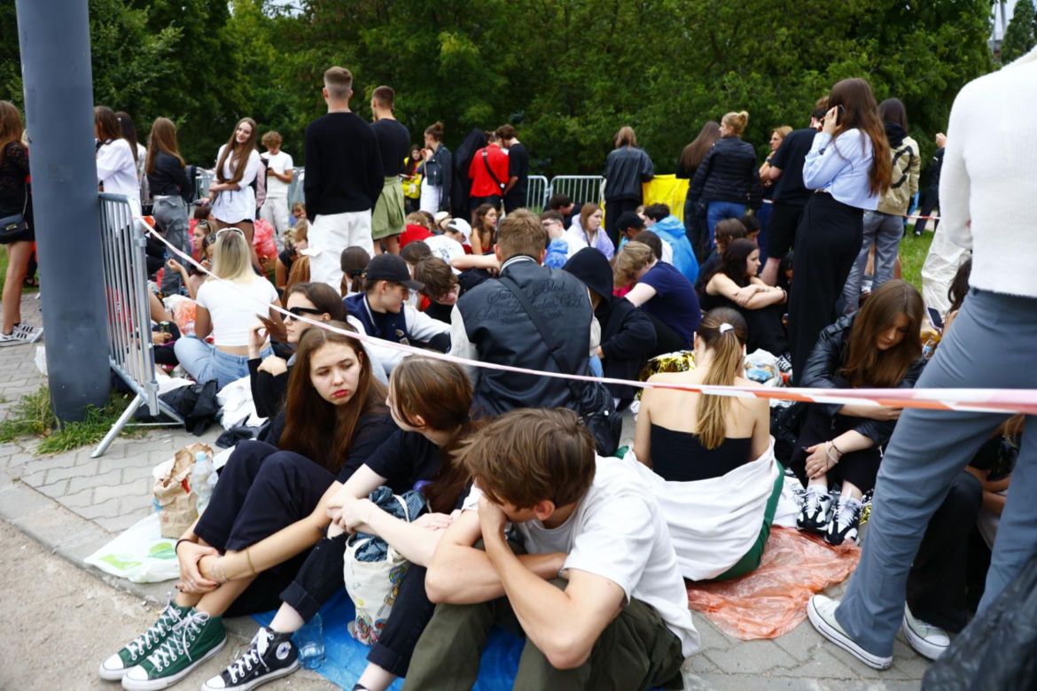 Koncert The Weeknd w Warszawie. Zdjęcia spod PGE Narodowego