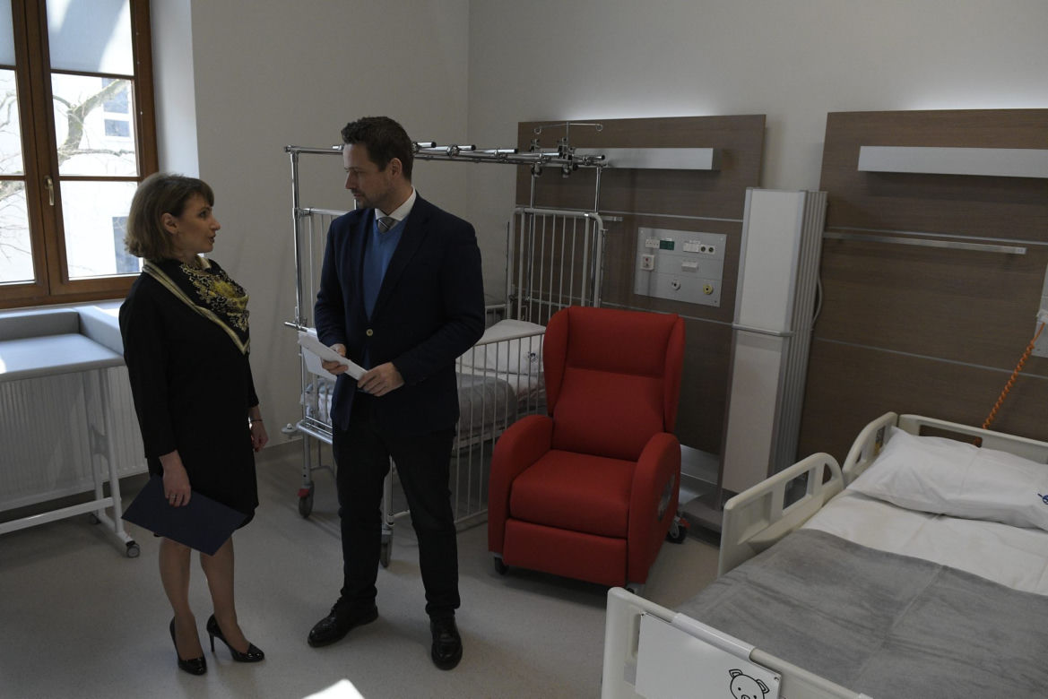 Otwarcie Oddziału Chirurgii i Ortopedii w Warszawskim Szpitalu dla Dzieci