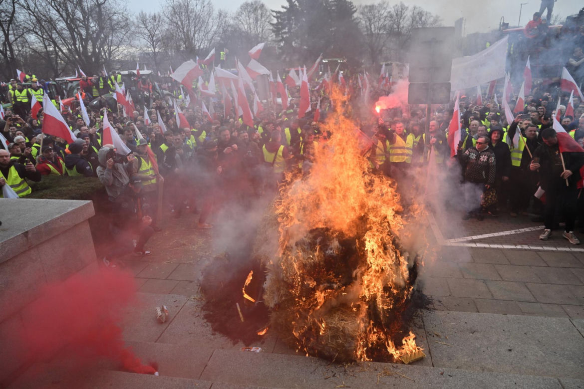 Wrocław. Protest rolników.