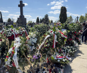 Tak wygląda grób Łukasza Litewki dzień po pogrzebie. Widok rozdziera serce