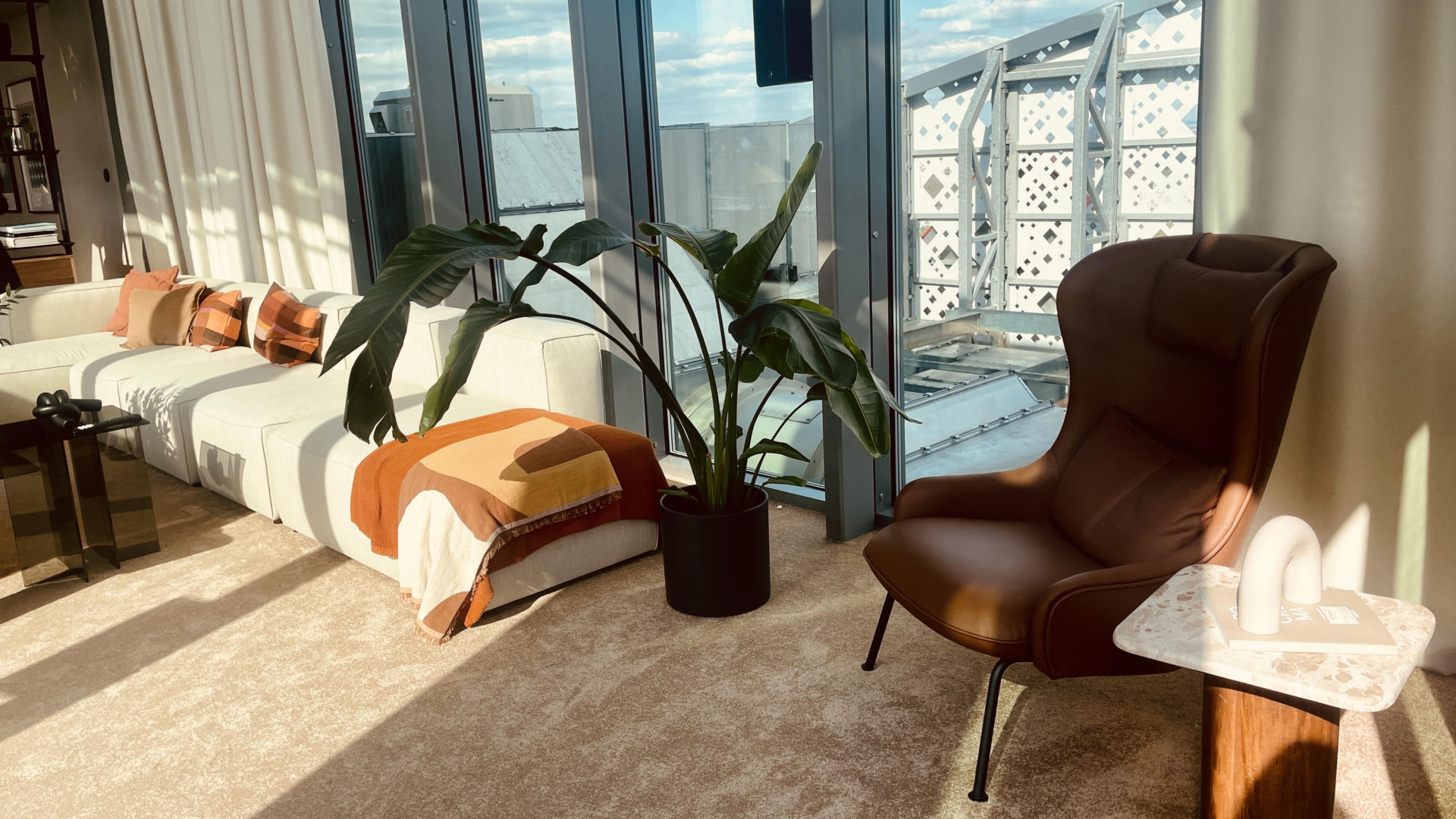 Taras widokowy na 36. piętrze wieżowca Atal Olimpijska w Katowicach