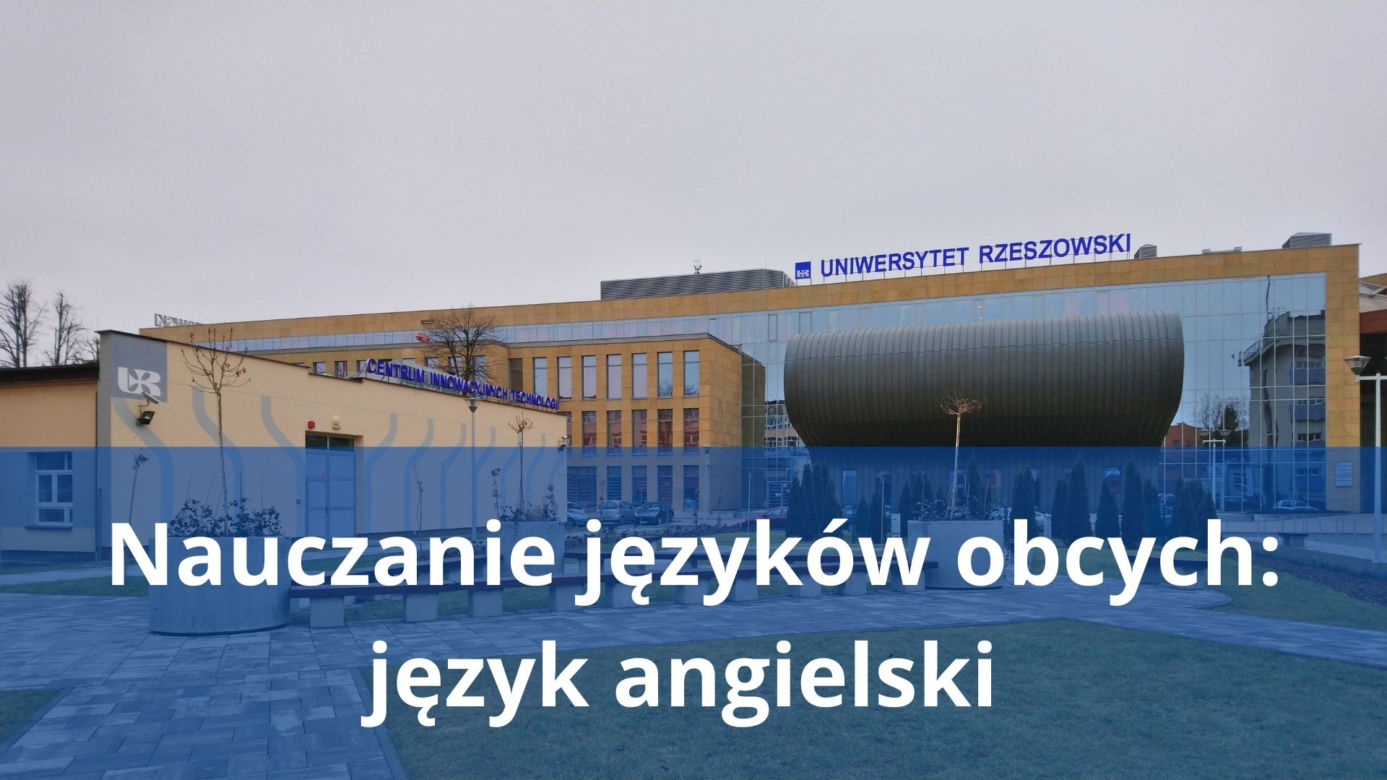 Nauczanie języków obcych – język angielski