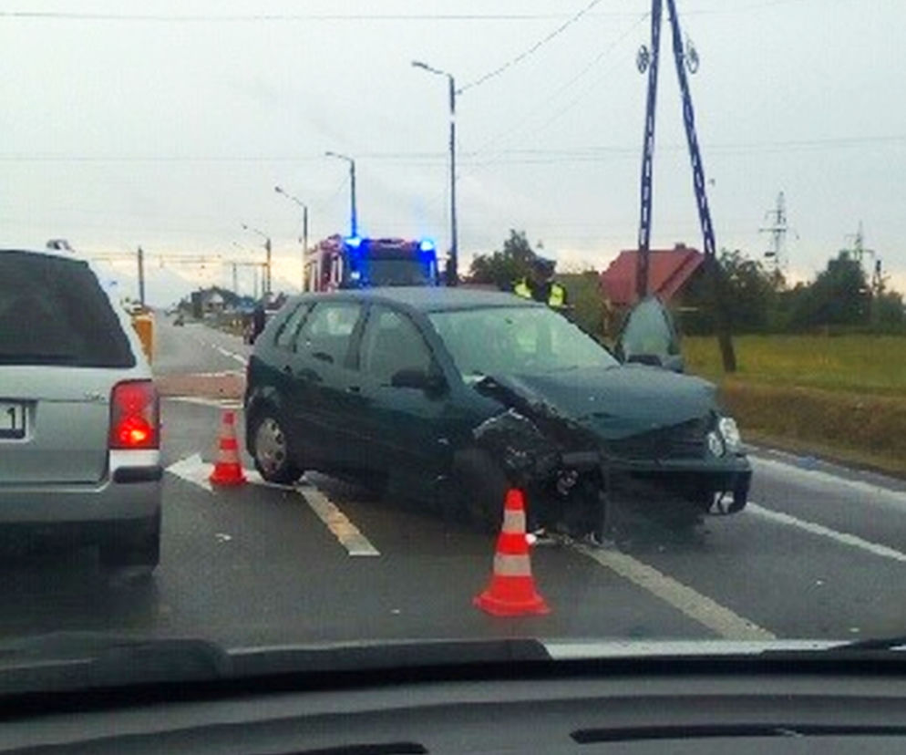 Wypadek na trasie Łańcut-Rzeszów