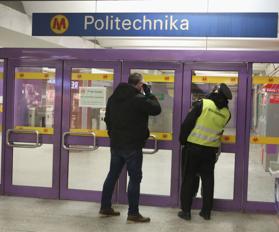 Wypadek w metrze