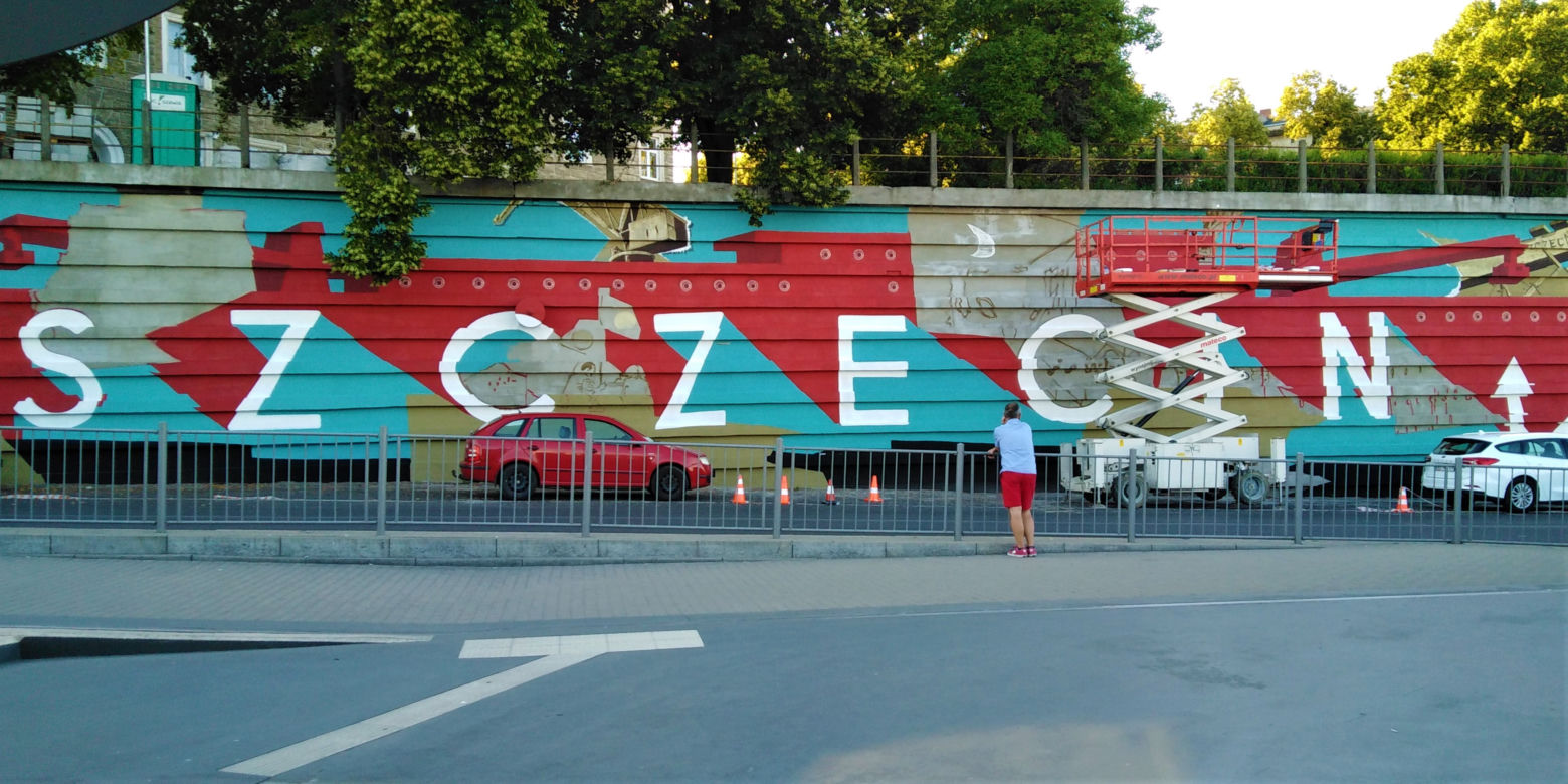 Na ulicy Owocowej powstaje nowy mural