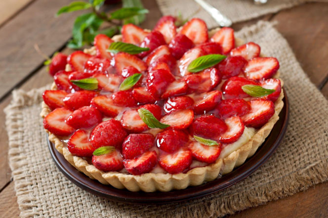 Tarta z truskawkami