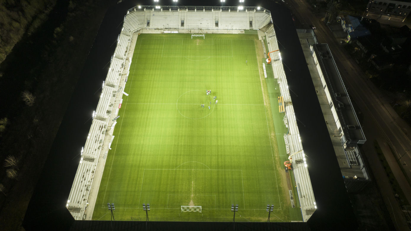 Oświetlenie stadionu przy ul. Kilińskiego 