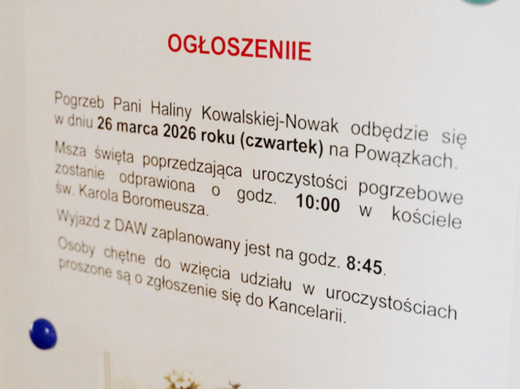 Halina Kowalska - kulisy pogrzebu