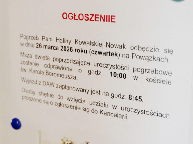 Halina Kowalska - kulisy pogrzebu