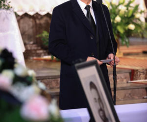 Ból, rozpacz, łzy. Poruszające sceny na pogrzebie Łukasza Litewki