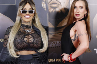 Linkiewicz jak prawdziwa dama, a prześwitująca Laluna eksponuje okazały biust! Panie rozpaliły gale Fame Awards 2025