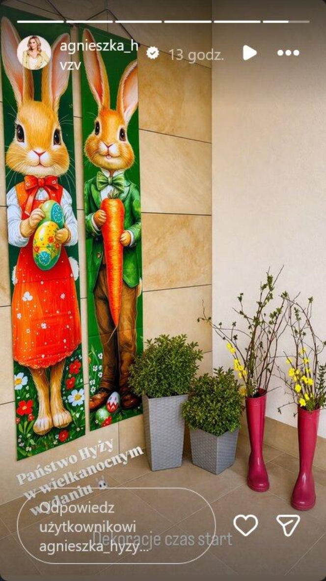 Halejcio wynajęła kaczkę, Kubicka ma zające XXL, a Przetakiewicz złotą zastawę za tysiące. Tak do świąt wielkanocnych szykują się gwi