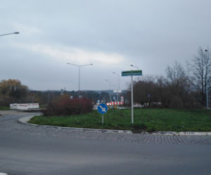 Ulica Szafera w przeddzień rozpoczęcia przebudowy