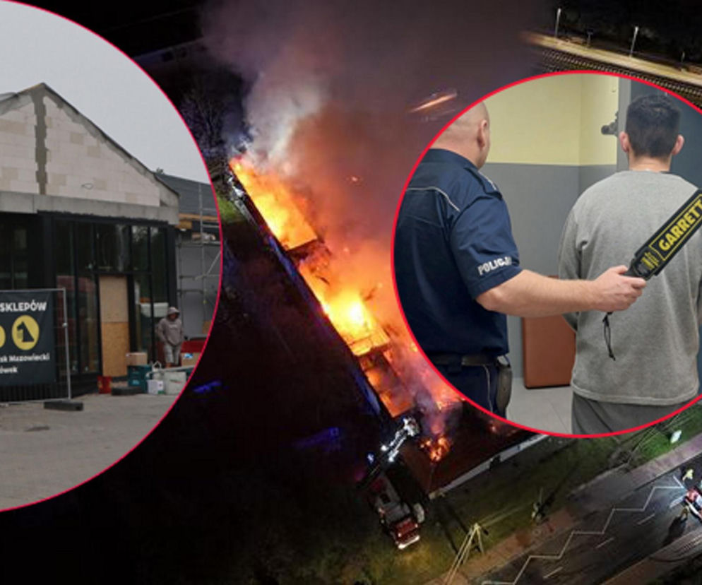Spalił Netto zapalniczką, dziś w miejscu pogorzeliska rośnie nowy sklep. Prokuratura ujawnia nowe fakty