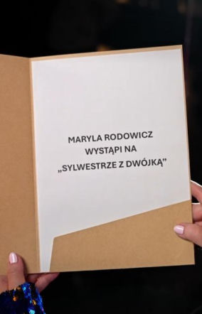 Sylwester z Dwójką znów z Marylą Rodowicz!