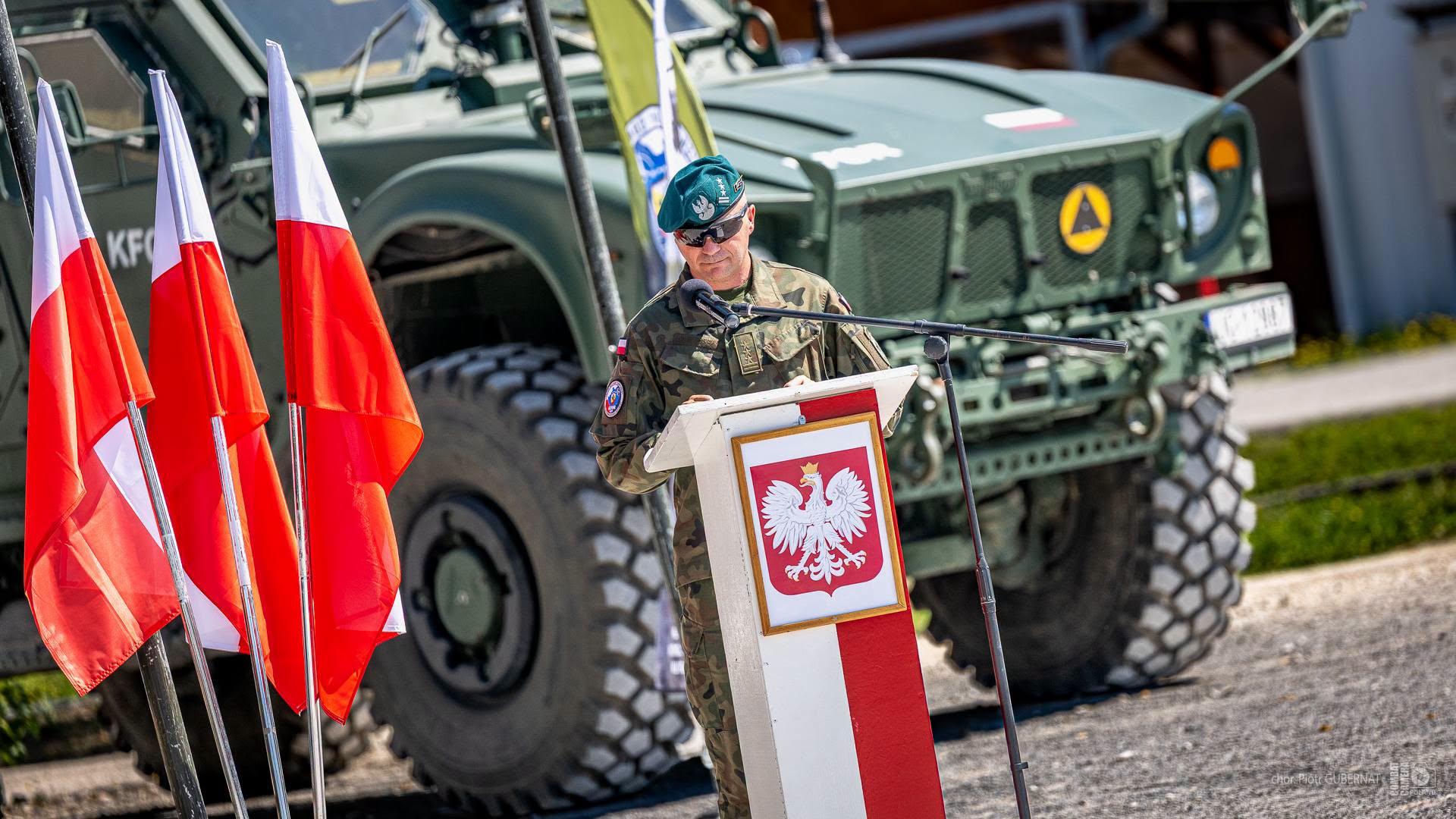 Zmiana dowódcy polskiego kontyngentu w Kosowie