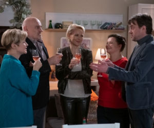Na Wspólnej odcinek 2869, Ilona Zdybicka (Anna Samusionek), Roman (Waldemar Obłoza), Antoni (Ostap Stupka), Alicja (Jowita Budnik), Honorata (Aleksandra Hamkało)