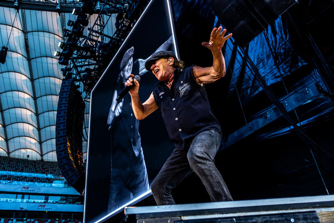 Koncert AC/DC w Warszawie (4.07.2025) - część druga. Organizatorem koncertu jest Live Nation