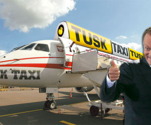 Podniebne Tusk taxi latało 100 razy