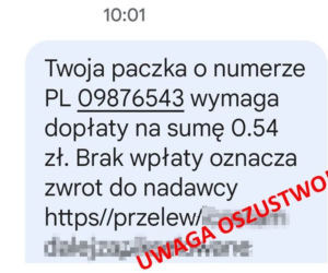 Bezczelni oszuści atakują na terenie woj. kujawsko-pomorskiego. Takie wiadomości wysyłają