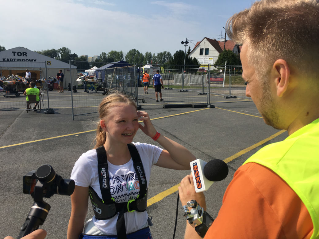 Ekipa Eska Summer City na wyścigach IAME Series na Kartodromie