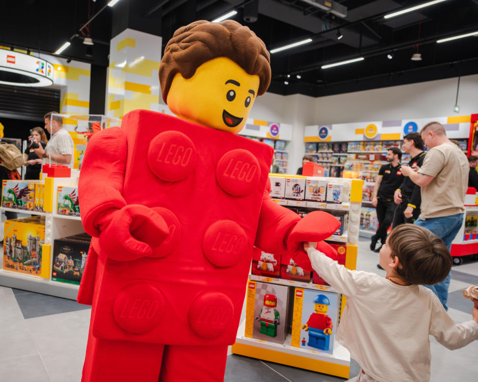Kraków. Otwarcie nowego sklepu LEGO