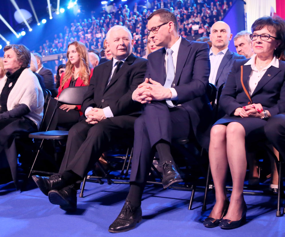 Jarosław Kaczyński i Mateusz Morawiecki