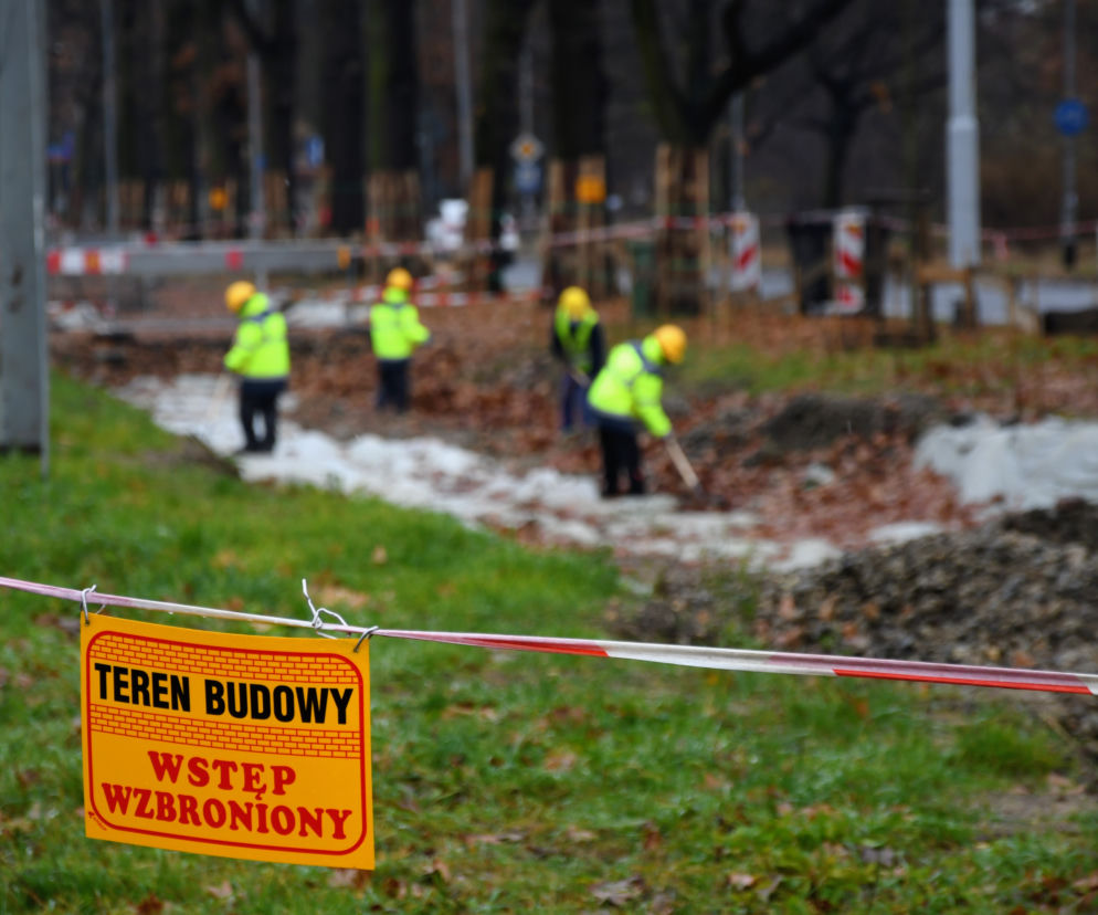 Przedłuża się remont torowiska na wrocławskim Biskupinie