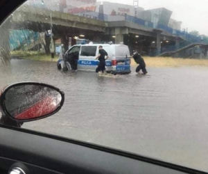 Zalany Poznań i okolice