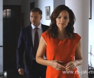 M jak miłość. Sonia (Marta Król), Andrzej (Krystian Wieczorek)